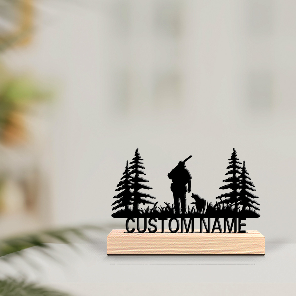 Outdoor Hunting Dog Statue - 1 szt. Modna, personalizowana, metalowa statuetka