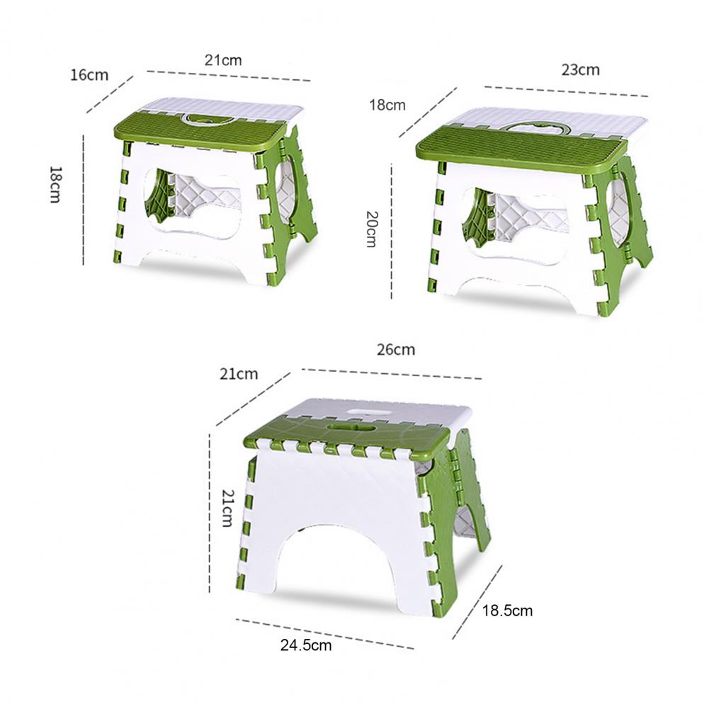 Hunting And Fishing Outdoor Chairs - Plastikowy składany stołek z uchwytem Lekki