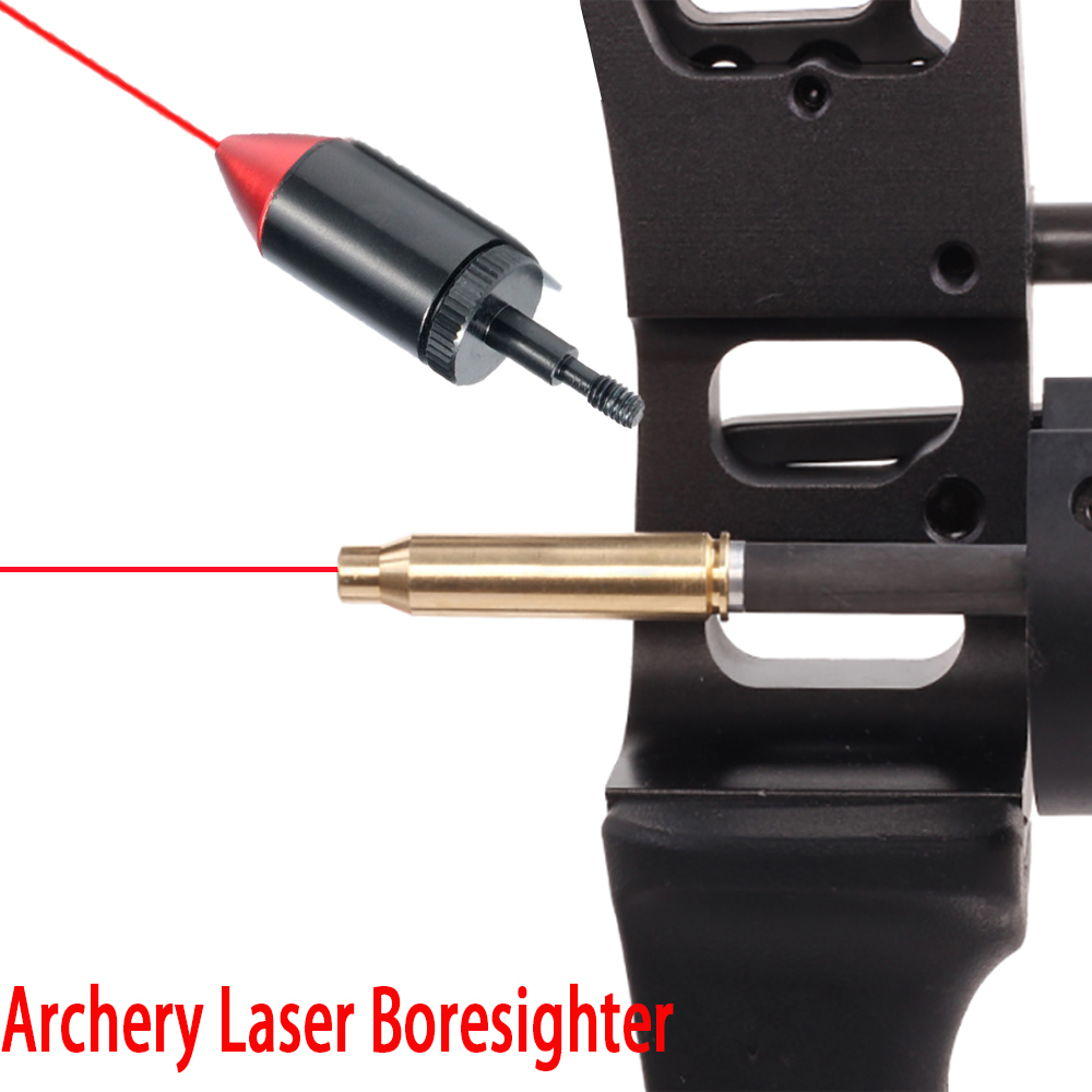 Crossbow Scope Sight - Taktyczne strzały łucznicze czerwony celownik laserowy