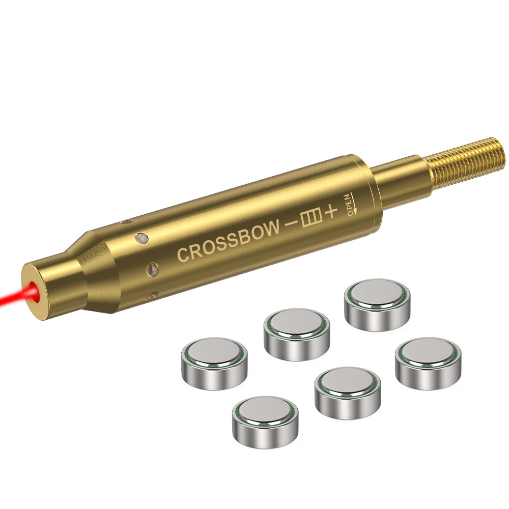 Crossbow Scope Sight - CROSSBOW Czerwony Laserowy Celownik Kartridżowy do