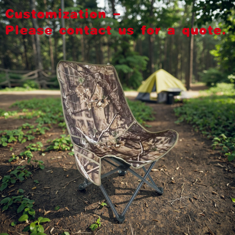 Hunting And Fishing Outdoor Chairs - Krzesło składane, lekkie i przenośne, idealne