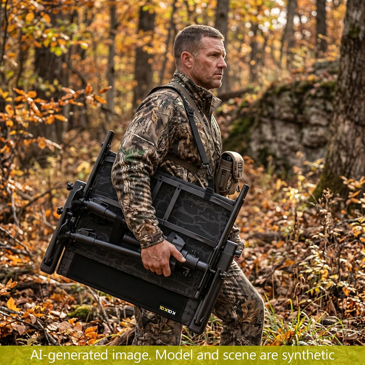 Obrotowe krzesło myśliwskie, c – Hunting And Fishing Outdoor Chairs recenzja i cena
