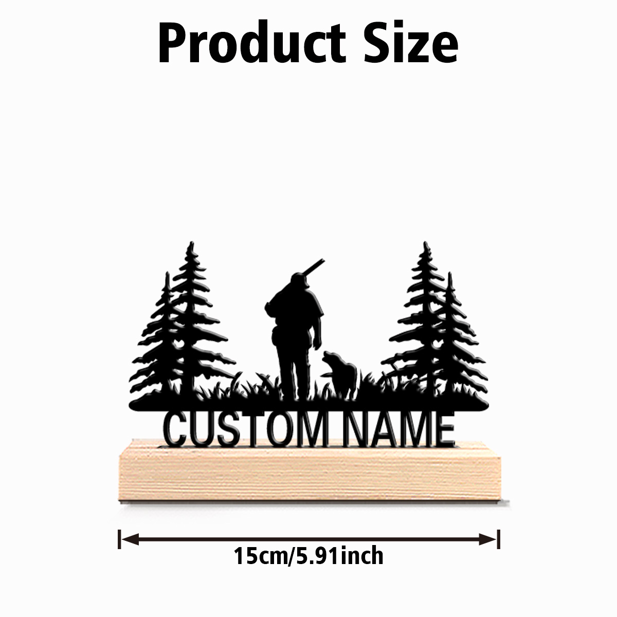 1 szt. Modna, personalizowana, – Outdoor Hunting Dog Statue recenzja i cena