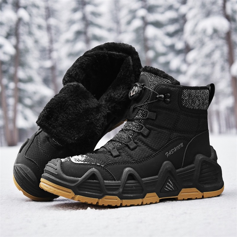 Ciepłe, futrzane męskie buty t – Outdoor Hunting Boots For Men recenzja i cena