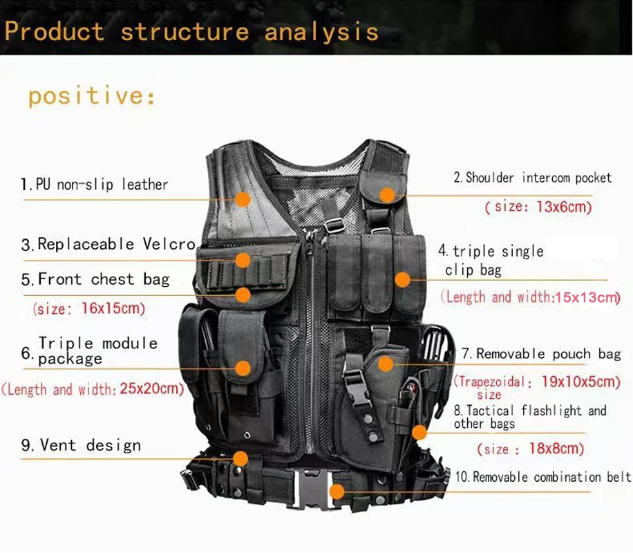 Regulowana kamizelka taktyczna – Outdoor Hunting Vest recenzja i cena