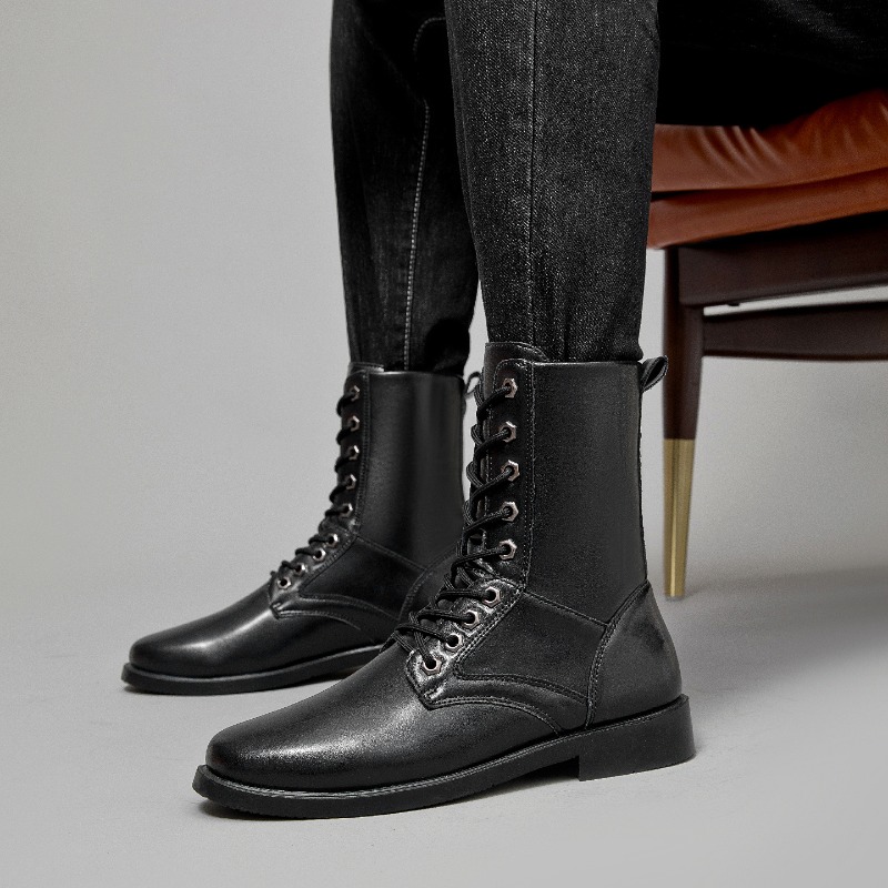 Wysokie skórzane buty taktyczn – Outdoor Hunting Boots For Men recenzja i cena
