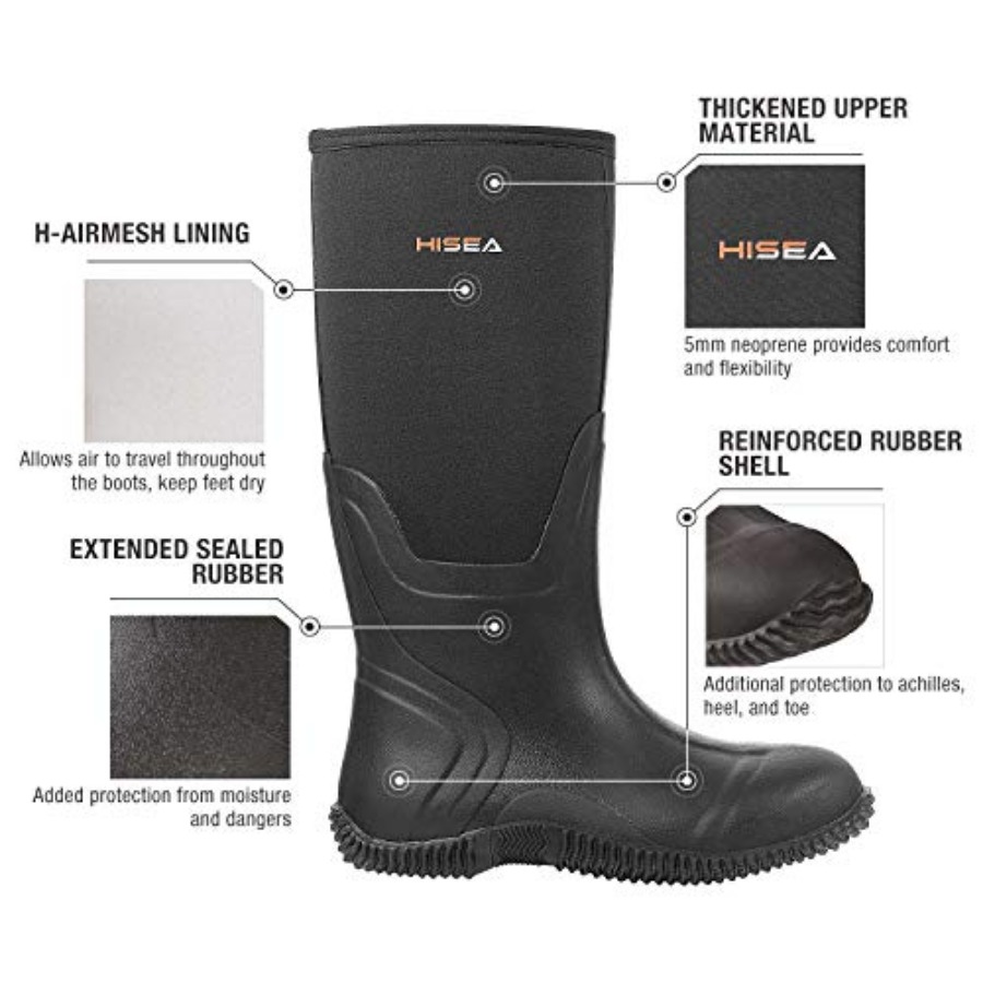 HISEA Męskie buty przeciwdeszc – Outdoor Hunting Boots For Men recenzja i cena
