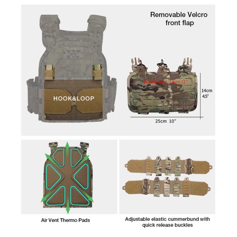 Kamizelka taktyczna YAKEDA 609 – Outdoor Hunting Vest recenzja i cena