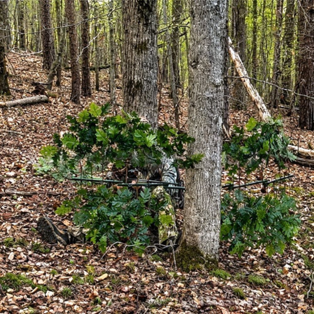 Wytrzymały, kamuflażowy stojak – Outdoor Hunting Blinds recenzja i cena