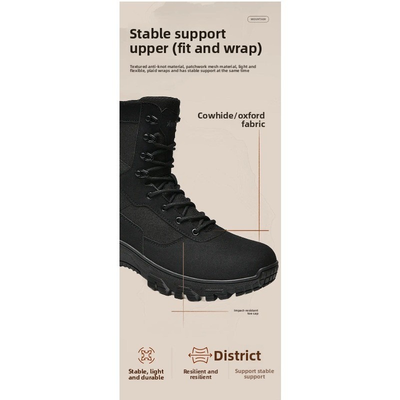 Męskie wodoodporne buty outdoo – Outdoor Hunting Boots For Men recenzja i cena