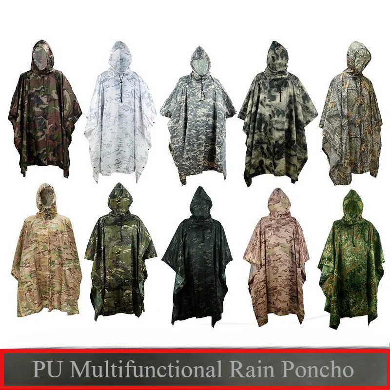 1 szt. Płaszcz przeciwdeszczow – Outdoor Hunting Prints recenzja i cena