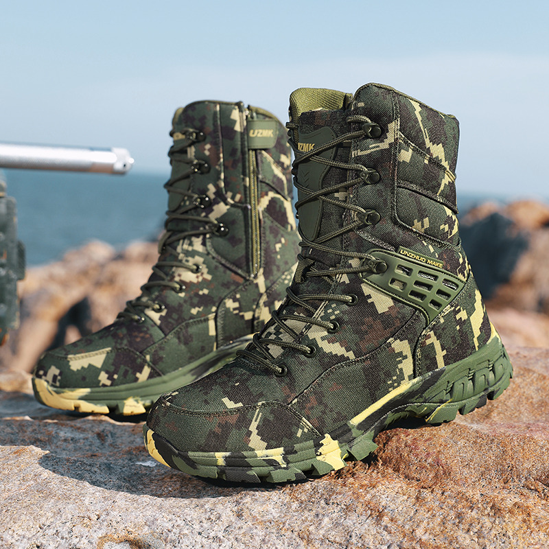 Wysokiej jakości męskie buty o – Outdoor Hunting Boots For Men recenzja i cena