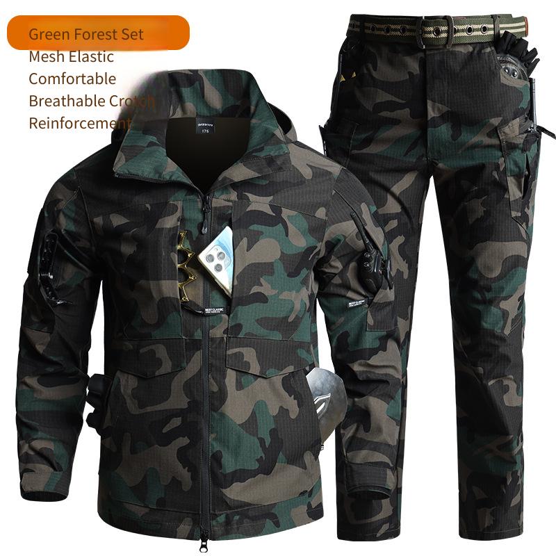 Męski zestaw taktyczny w kamuf – Hunting Outdoors recenzja i cena