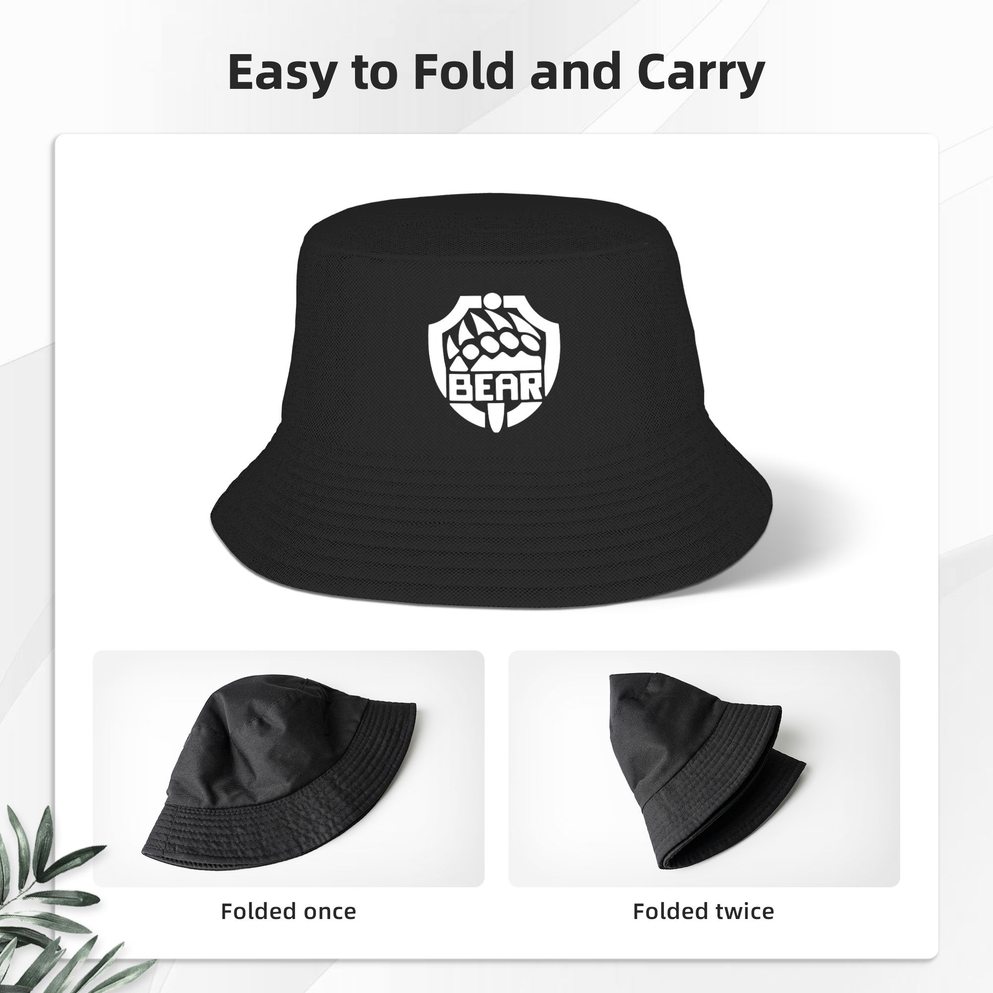 Kapelusz typu bucket hat z log – Hunting Outdoor Logos recenzja i cena