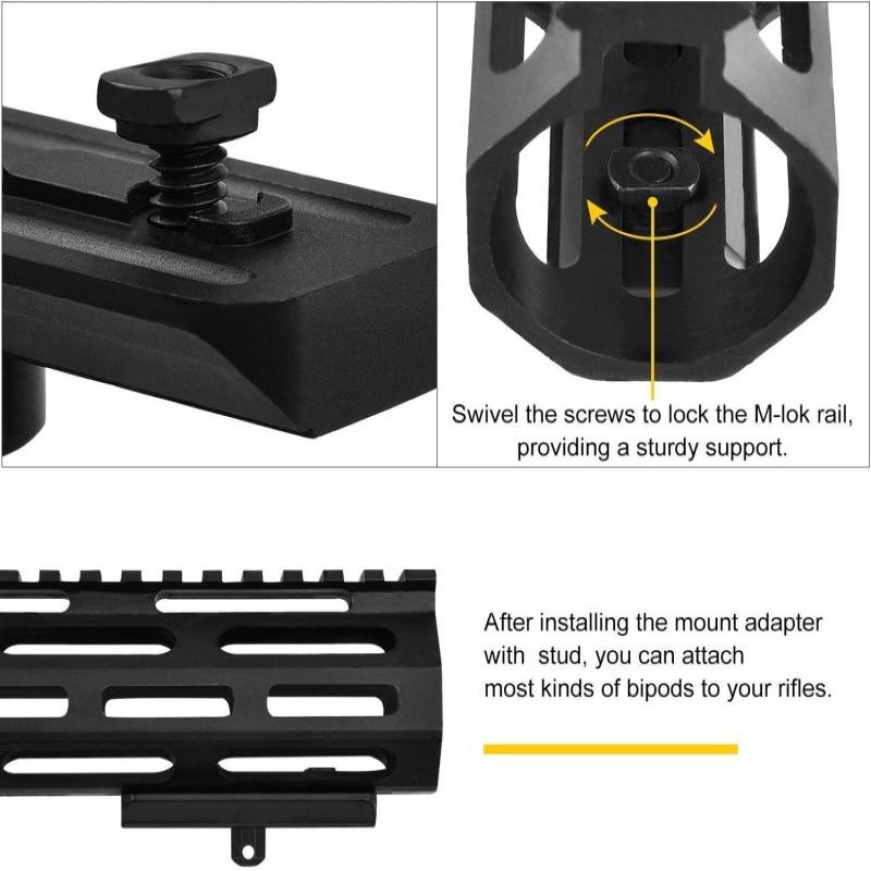 MidTen Fit M lok 6 9 Mount Han – Bipod Rifle Mount recenzja i cena