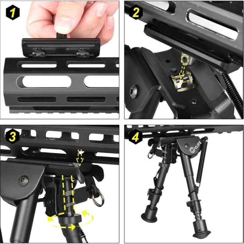 MidTen Fit M lok 6 9 Mount Han – Bipod Rifle Mount recenzja i cena